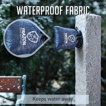 Load image into Gallery viewer, Outdoor Faucet Covers for Winter Freeze Protection 2 Pack - Faucet Cover - Winter Faucet Covers - Outside Faucet Covers for Winter Waterproof, Insulated Outdoor Faucet Cover, Large, 8" H x 5.9" W Blue