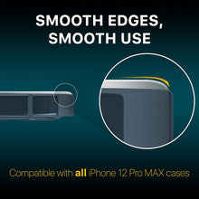 Load image into Gallery viewer, 3 Pack Screen Protector Compatible for iPhone 12 Pro Max with 2 Pack Camera Lens Protector Premium Tempered Glass 9H Hardness 2.5D with Easy Instalation Case 6.7 inch Protector de pantalla 12 Pro Max