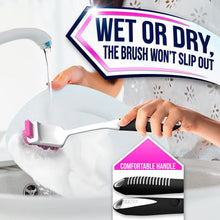 Load image into Gallery viewer, Dish Brush Set of 3 with Bottle Water Brush, Dish Scrub Brush and Scrubber Brush - Kitchen Scrub Brushes Ergonomic Non Slip Long Handle for Cleaning Cleaner Wash Sink Dishes Bottle Cup Glass Pot