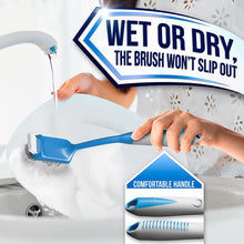 Load image into Gallery viewer, Dish Brush Set of 3 with Bottle Water Brush, Dish Scrub Brush and Scrubber Brush - Kitchen Scrub Brushes Ergonomic Non Slip Long Handle for Cleaning Cleaner Wash Sink Dishes Bottle Cup Glass Pot