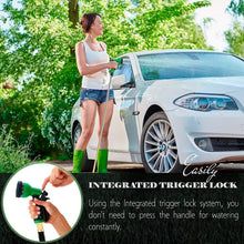 Load image into Gallery viewer, Garden Hose Nozzle Heavy Duty, High Pressure. Water Hose Nozzle Sprayer, Gun, Head. Spray Nozzle for Garden Hose, 9 Adjustable Watering Patterns, Nozzles for Garden, Lawn, Car Wash