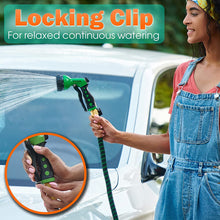 Load image into Gallery viewer, Garden Hose Nozzle - High Pressure Water Hose Nozzle - Metal Body, Outdoor Water Hose Nozzle Sprayer with 8 Adjustable Patterns, Hose Spray Nozzle Heavy Duty for Garden, Lawn, Car Wash