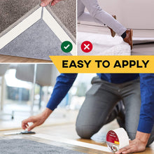 Load image into Gallery viewer, Carpet Tape Double Sided - 2 In / 120 Ft (40 Yards) Rug Tape Grippers for Hardwood Floors and Area Rugs - Carpet Binding Tape Strong Adhesive and Removable, Heavy Duty Stickers Grip Tape, Residue Free