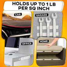 Load image into Gallery viewer, Hook and Loop Tape Roll with Heavy Duty Adhesive Industrial Strength Easy to Cut, Strong Hook and Loop Strips with Sticky Back, White, 1 Inch * 30 Feet