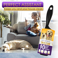 Load image into Gallery viewer, Lint Rollers Value Pack of 450 Sheets / 5 Refills, Sticky Roller, Lint Remover for Dog, Cat, Pet Hair, Lint Rollers for Clothes, Carpet, Couch, Furniture, Car Seats