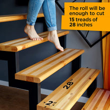 Load image into Gallery viewer, Grip Tape - Heavy Duty Anti Slip Tape Clear Waterproof Outdoor/Indoor 2In*35Ft, Non Slip Roll/Stickers Easy to Cut Waterproof Outdoor/Indoor for Bathtub, Shover Floor, Pool, Stairs Safety Non Skid