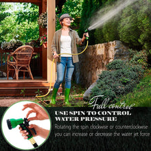Load image into Gallery viewer, Garden Hose Nozzle Heavy Duty, High Pressure. Water Hose Nozzle Sprayer, Gun, Head. Spray Nozzle for Garden Hose, 9 Adjustable Watering Patterns, Nozzles for Garden, Lawn, Car Wash