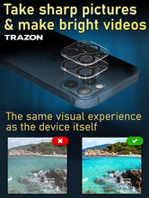 Load image into Gallery viewer, 3 Pack Screen Protector Compatible for iPhone 12 Pro Max with 2 Pack Camera Lens Protector Premium Tempered Glass 9H Hardness 2.5D with Easy Instalation Case 6.7 inch Protector de pantalla 12 Pro Max