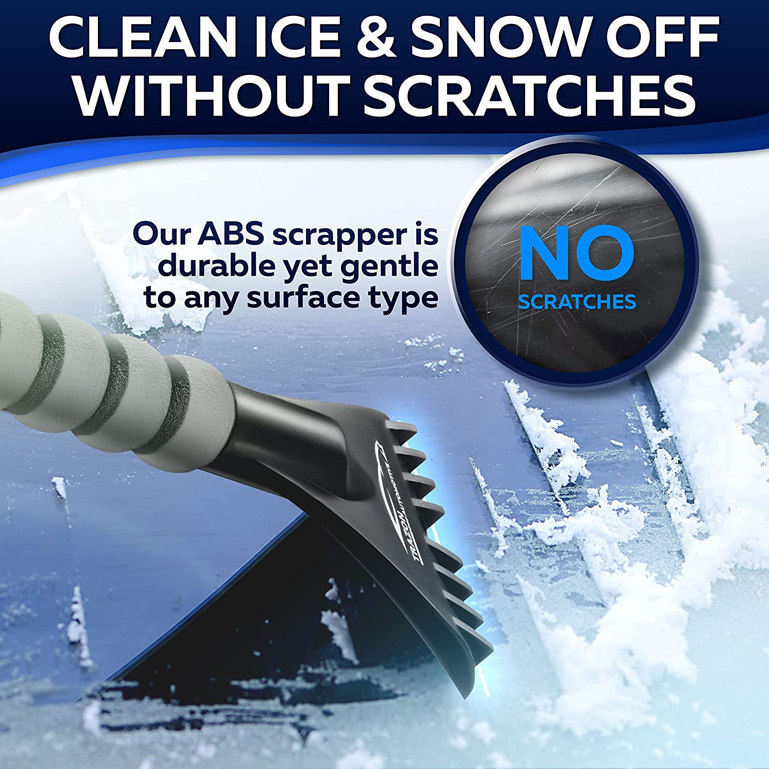 Ice Scraper and Snow Brush for Car Windshield for Car Truck SUV